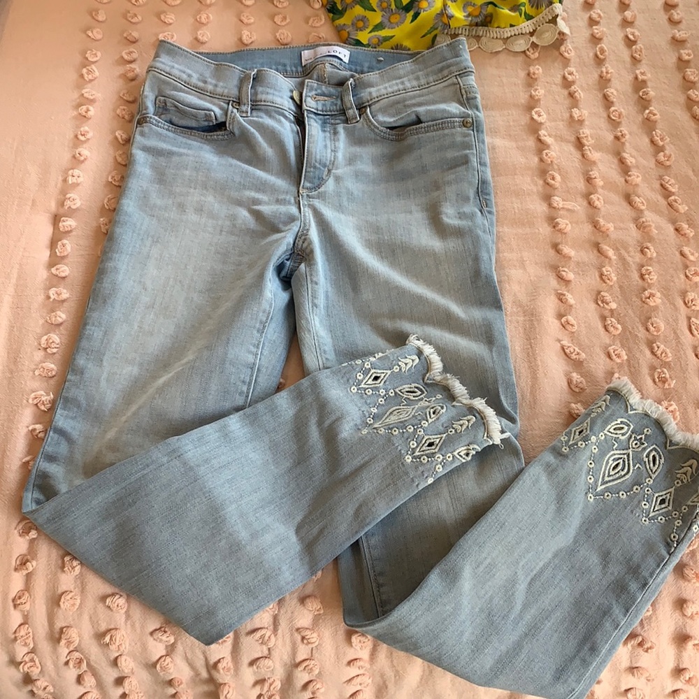Cute cropped jeans